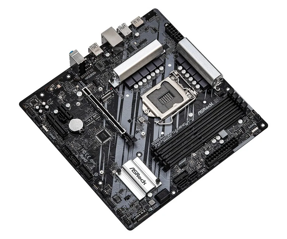 Placă de bază ASRock Z590M Phantom Gaming 4, LGA1200, Intel Z590, Micro-ATX