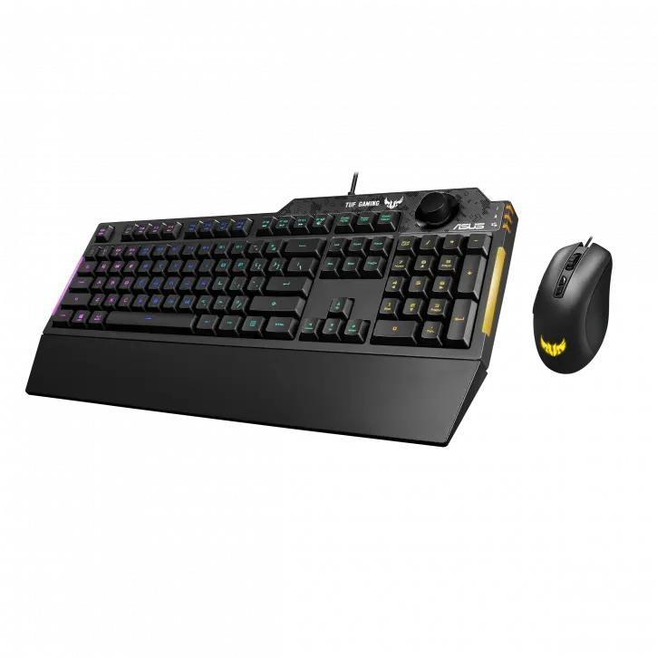 Set Tastatură + Mouse ASUS TUF K1/M3, Cu fir, Negru