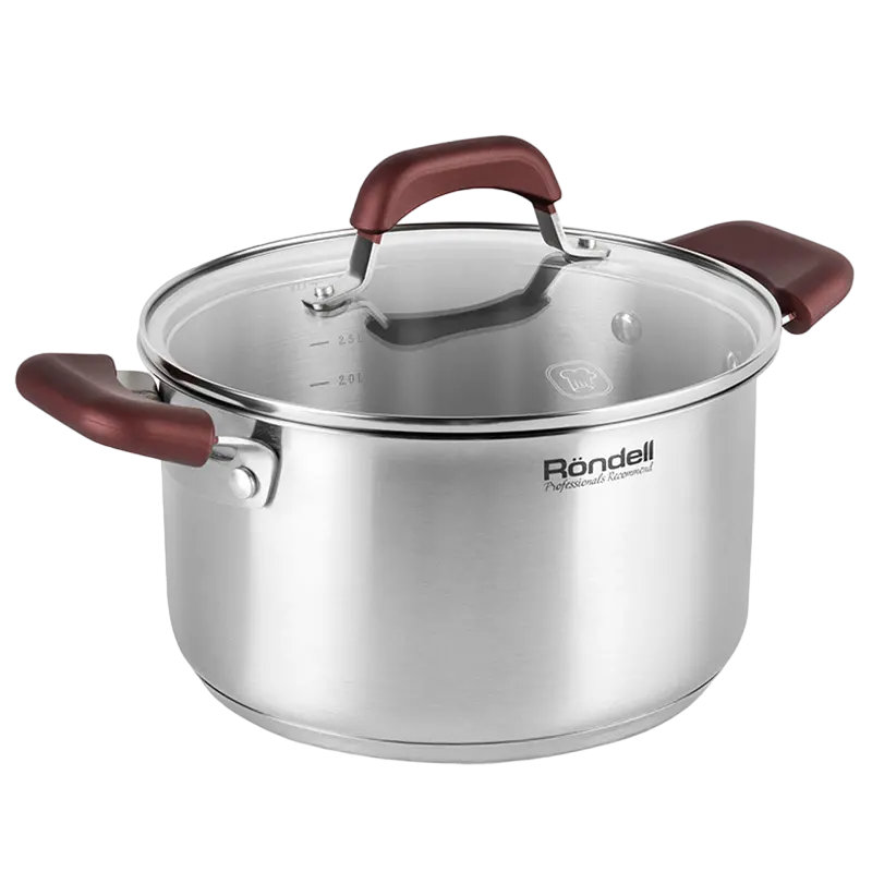 Set de cratițe Rondell RDS-822, 5,6L, 24cm, Oțel inoxidabil