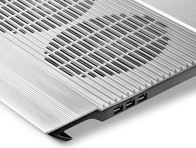 Suport de răcire pentru laptop Deepcool N8, 17", Negru