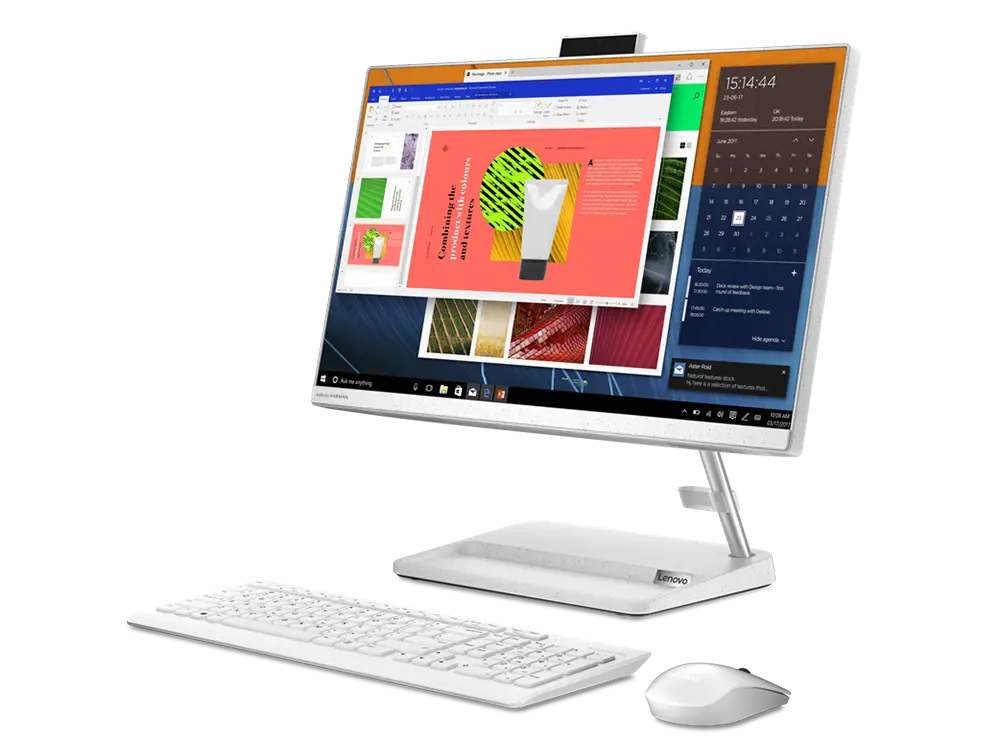 Computer All-in-One Lenovo IdeaCentre 3 22ITL6, 21,5", Intel Core i3-1115G4, 8GB/256GB, Fără SO, Alb