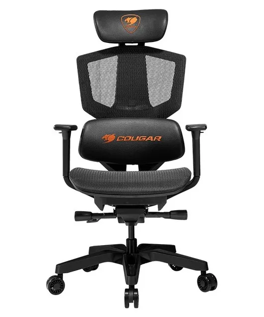 Scaun Gaming Cougar Argo One, Plasă elastomerică respirabilă, Portocaliu