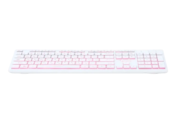 Tastatură Gembird KB-UML3-01-W-RU, Cu fir, Alb