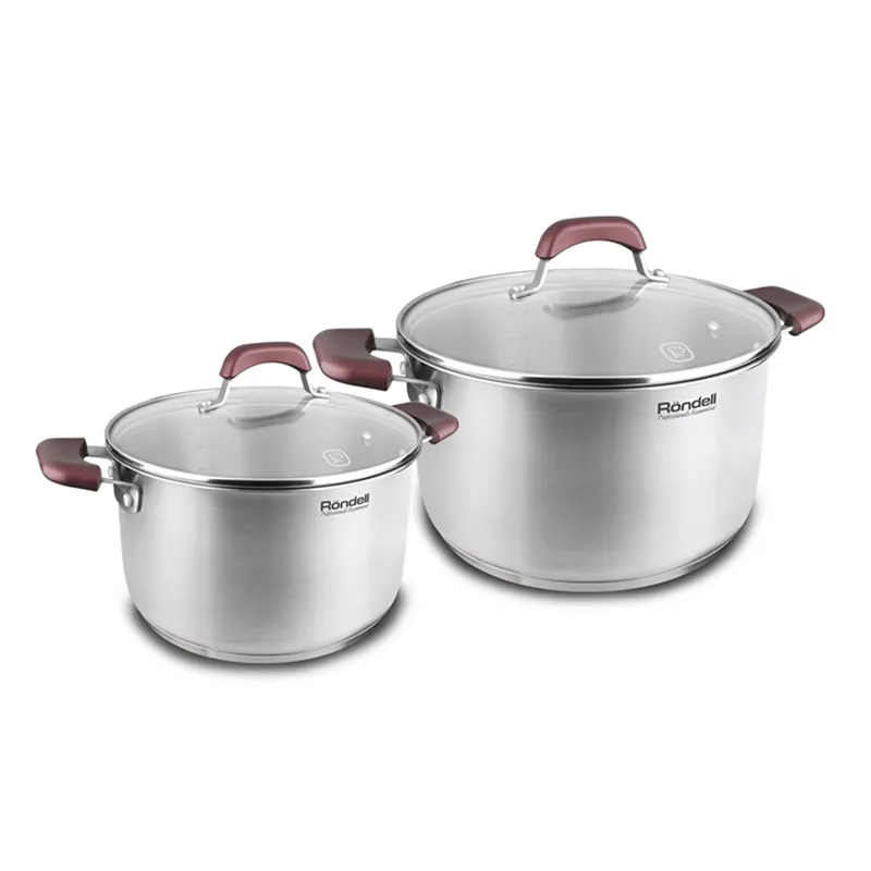 Set de cratițe Rondell RDS-822, 5,6L, 24cm, Oțel inoxidabil