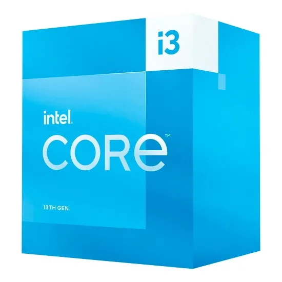 Procesor Intel Core i3-13100F, Fără grafică integrată, Box