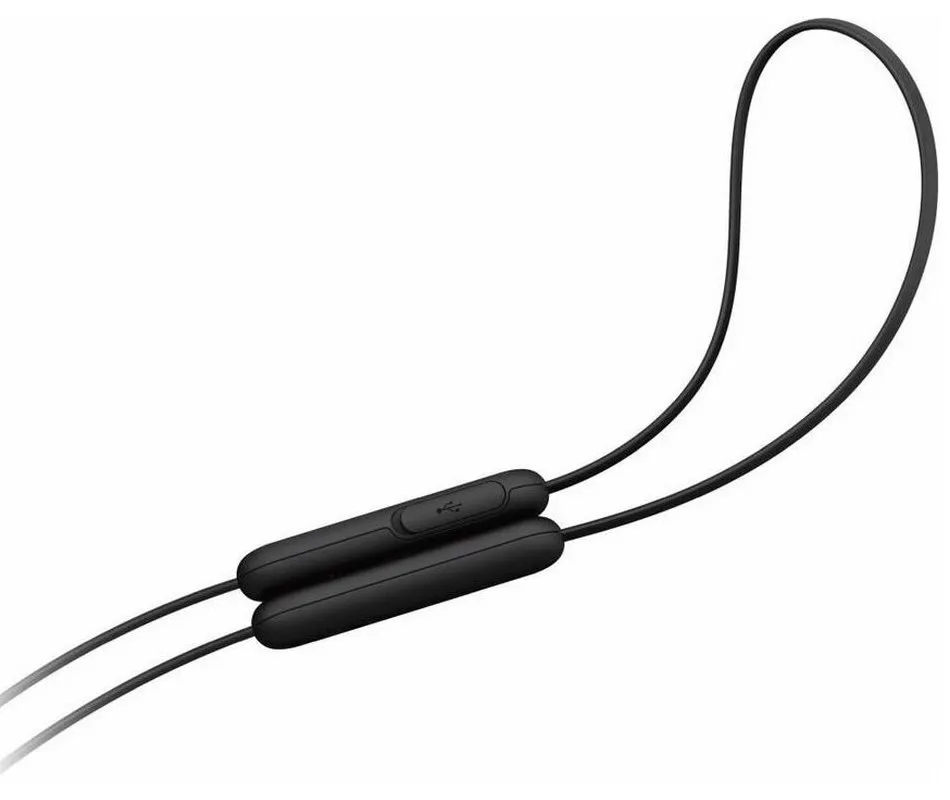 Căști SONY WI-C200, Negru