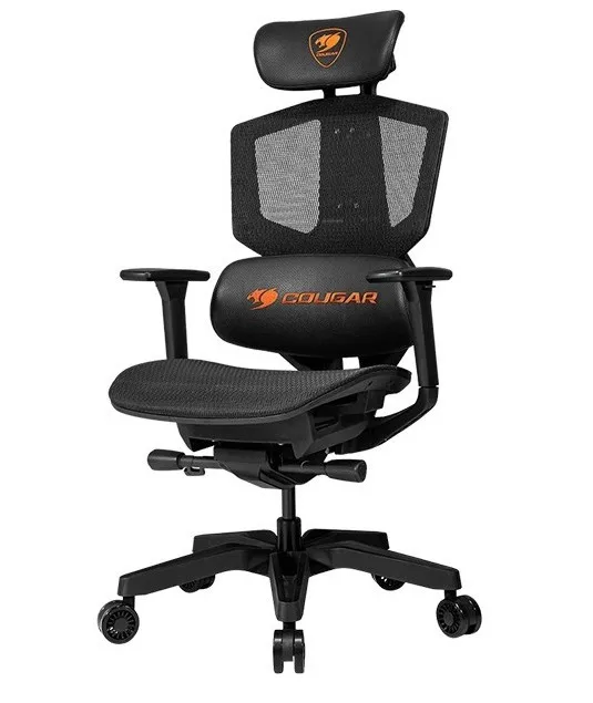 Scaun Gaming Cougar Argo One, Plasă elastomerică respirabilă, Portocaliu
