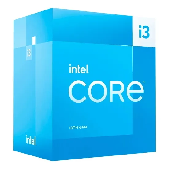 Procesor Intel Core i3-13100F, Fără grafică integrată, Box