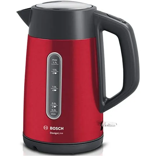 Fierbător electric Bosch TWK4P434, Roșu