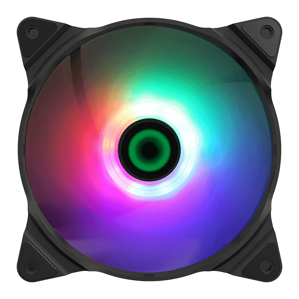Ventilator PC Gamemax FN-12Rainbow-C, 120 mm