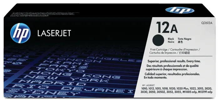 Cartuş ChinaMate HR Q2612A KT, Negru