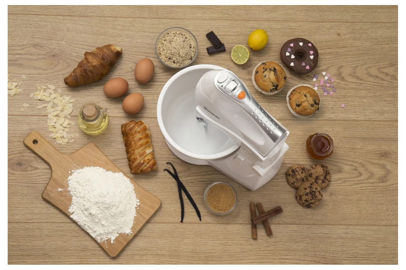 Mixer staționar Gorenje M450WS, Alb