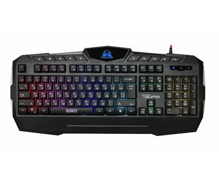 Set Tastatură + Mouse + Mouse Pad QUMO Wartime, Cu fir, Negru
