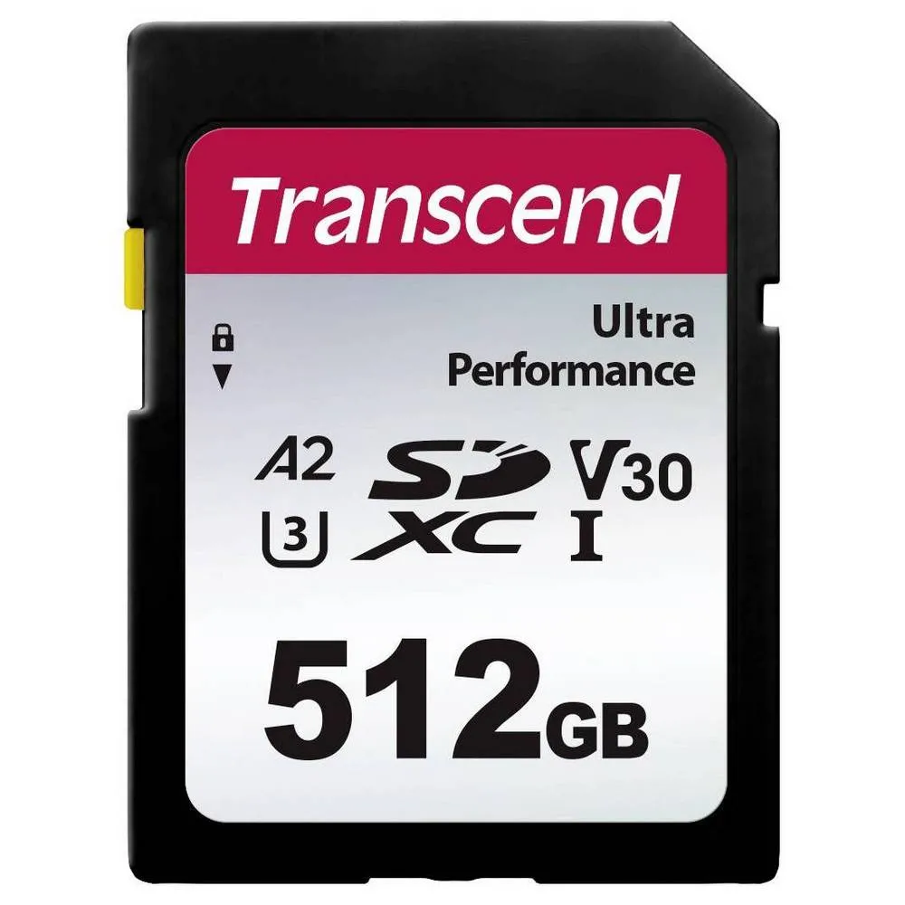 .512GB SDXC Card (Class 10)  UHS-I, U3, Transcend 340S  