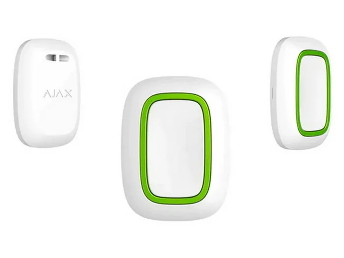Buton de urgență Ajax Button, Alb