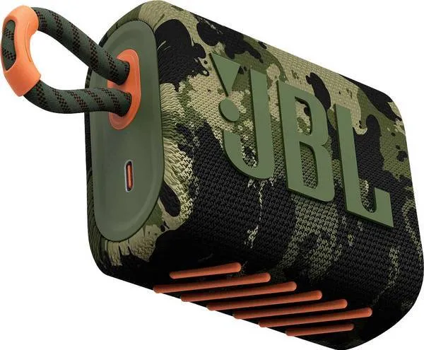 Boxă portabilă JBL GO 3, Camuflaj