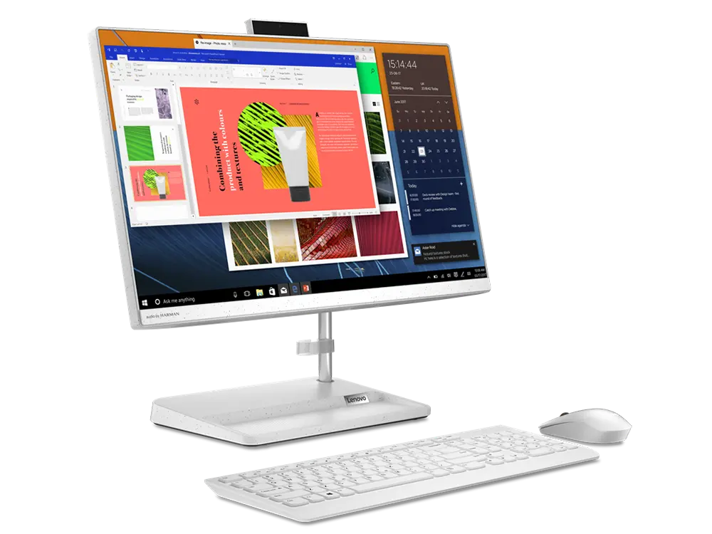 Computer All-in-One Lenovo IdeaCentre 3 22ITL6, 21,5", Intel Core i3-1115G4, 8GB/256GB, Fără SO, Alb