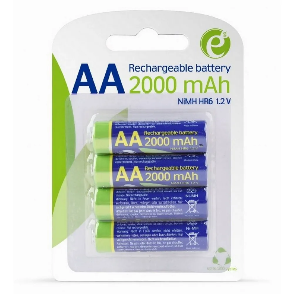 Acumulatori Energenie EG-BA-AA20R4-01, AA, 2000mAh, 4buc.