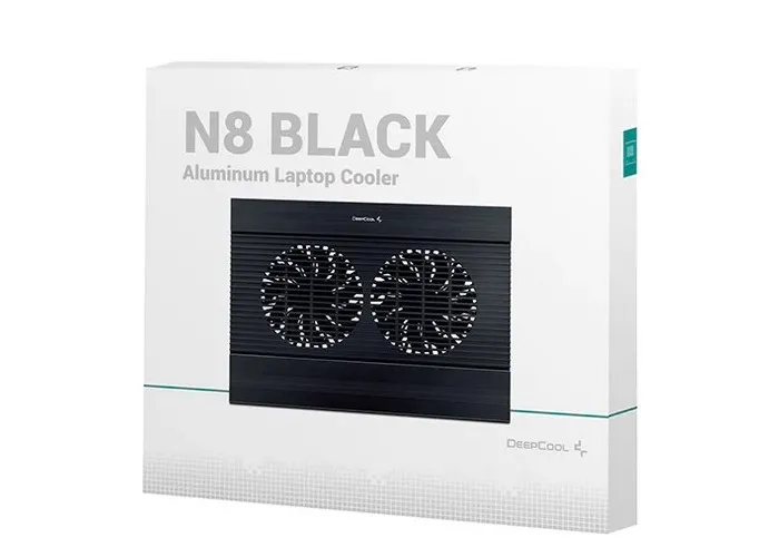 Suport de răcire pentru laptop Deepcool N8, 17", Negru