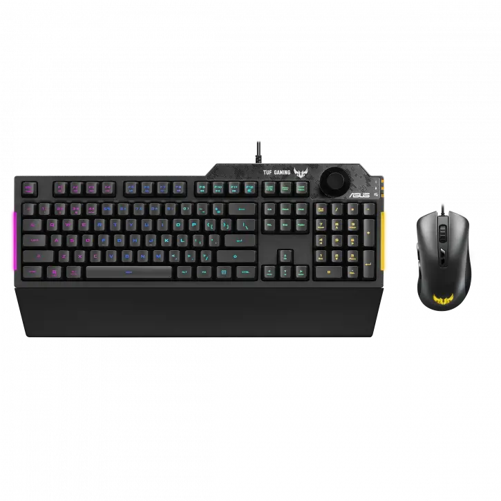 Set Tastatură + Mouse ASUS TUF K1/M3, Cu fir, Negru