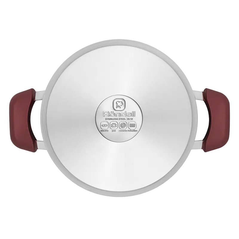 Set de cratițe Rondell RDS-822, 5,6L, 24cm, Oțel inoxidabil