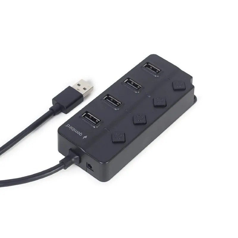 Adaptor Hub Gembird UHB-U2P4P-01, Negru