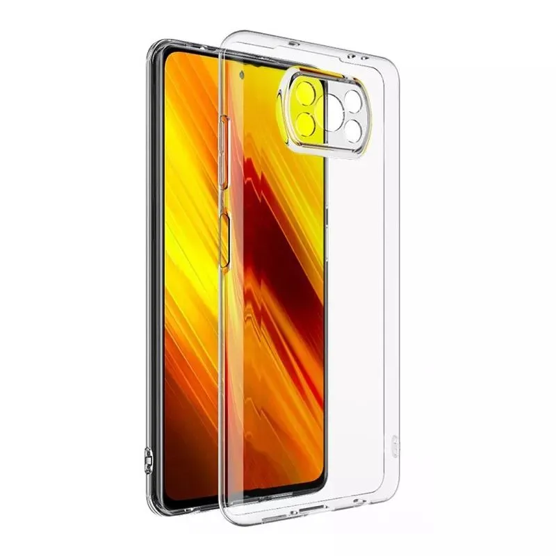 Husă Xcover Poco X3 - TPU ultra-thin, Transparent