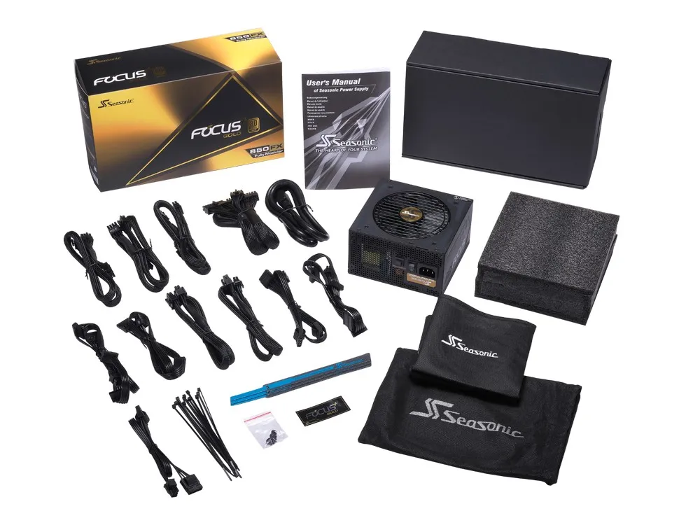 Sursă Alimentare PC Seasonic Focus GM, 850W, ATX, Semi-modular