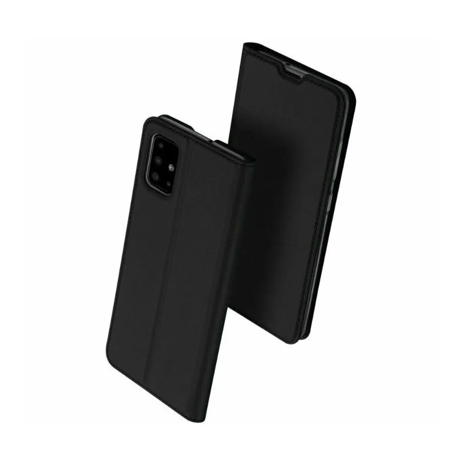 Husă tip carte Xcover Galaxy A51 - Soft Book, Negru