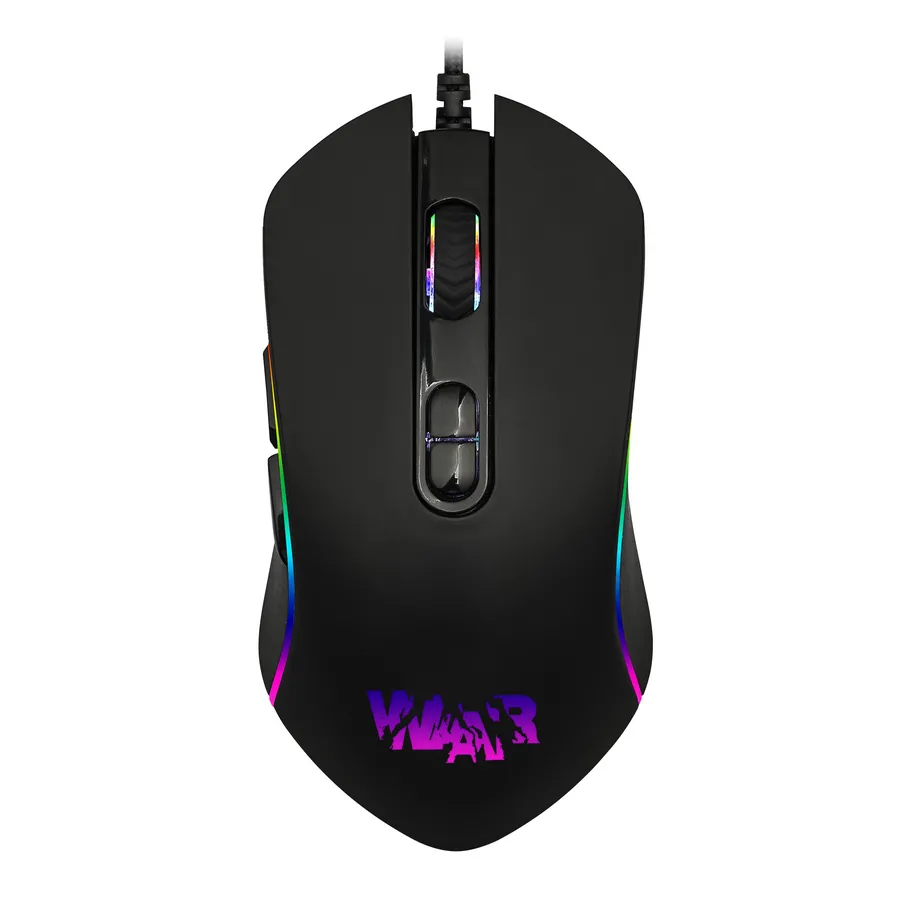 Set Tastatură + Mouse + Mouse Pad QUMO Wartime, Cu fir, Negru