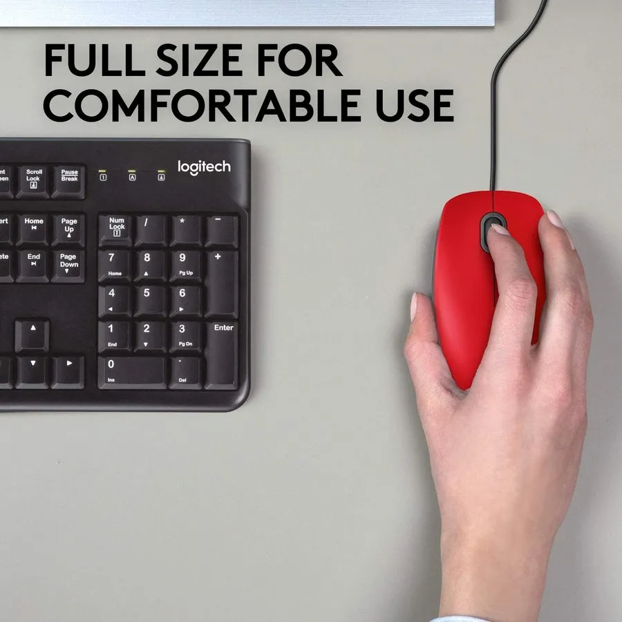 Mouse Logitech M110, Roșu