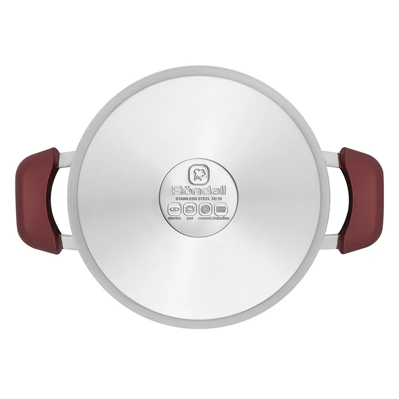 Set de cratițe Rondell RDS-822, 5,6L, 24cm, Oțel inoxidabil