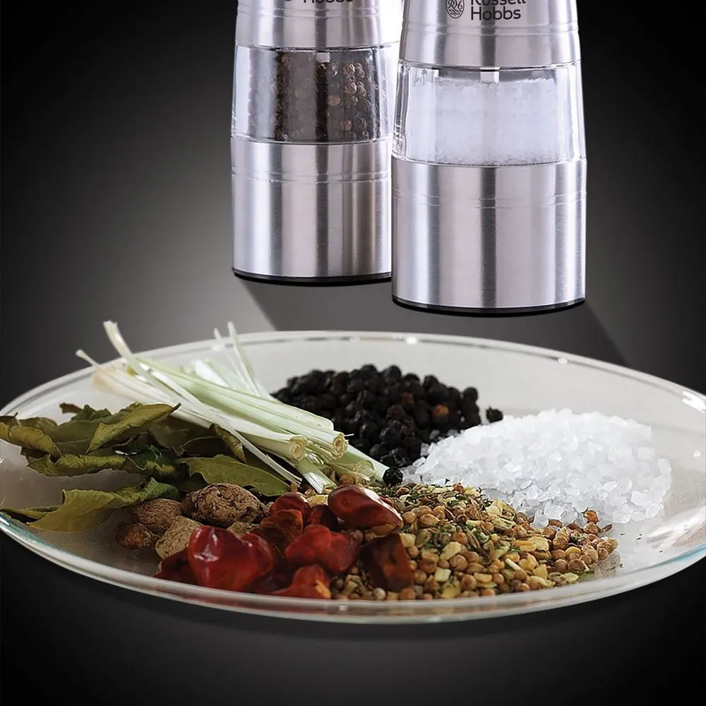 Râșnița de sare și piper Russell Hobbs 23460-56, Argintiu