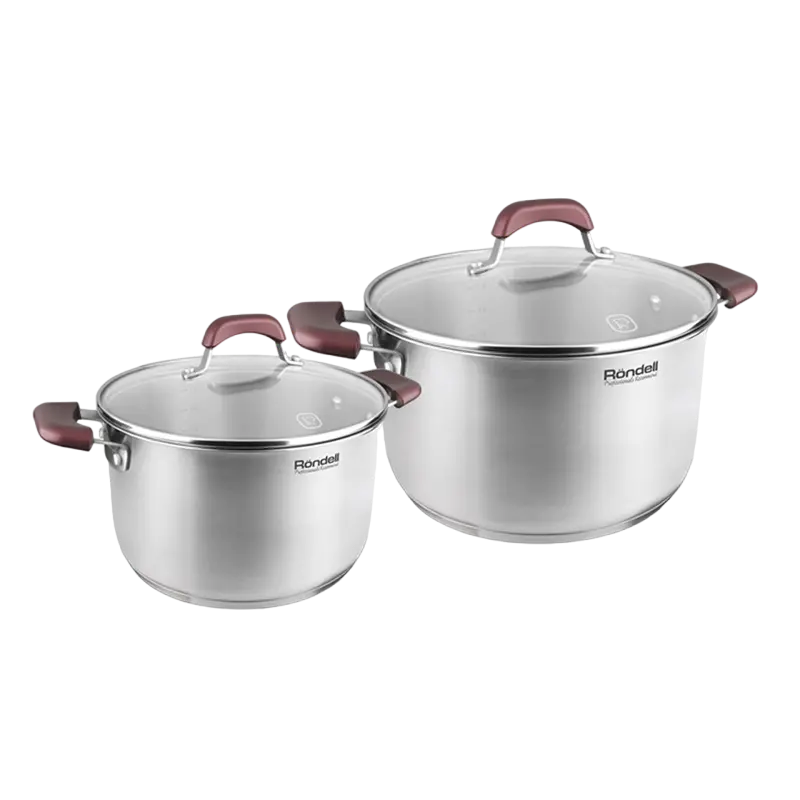 Set de cratițe Rondell RDS-822, 5,6L, 24cm, Oțel inoxidabil