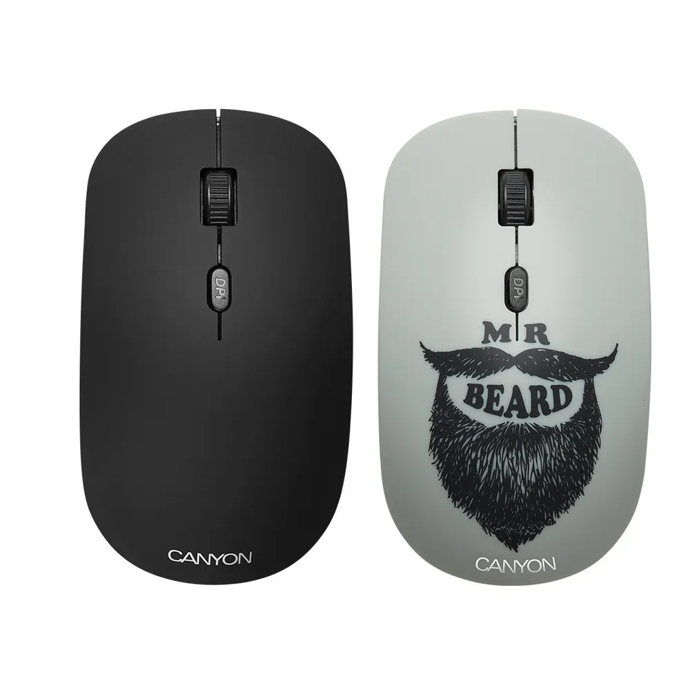 Mouse Wireless Canyon CND-CMSW401BD, Multicolor