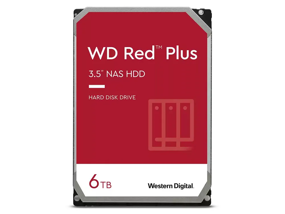 Unitate HDD Western Digital WD Red Plus, 3.5", 6 TB <WD60EFZX>