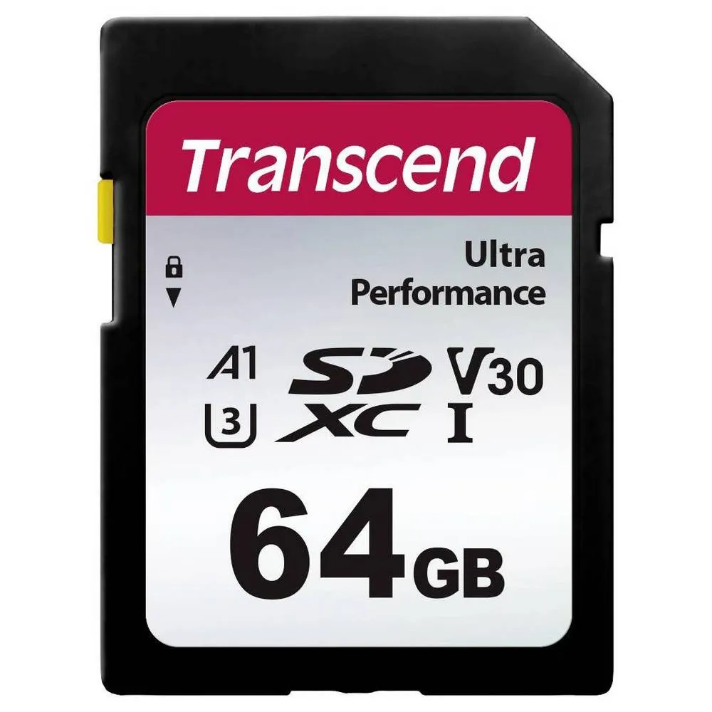 ..64GB  SDXC Card (Class 10) UHS-I , U3, Transcend 340S  