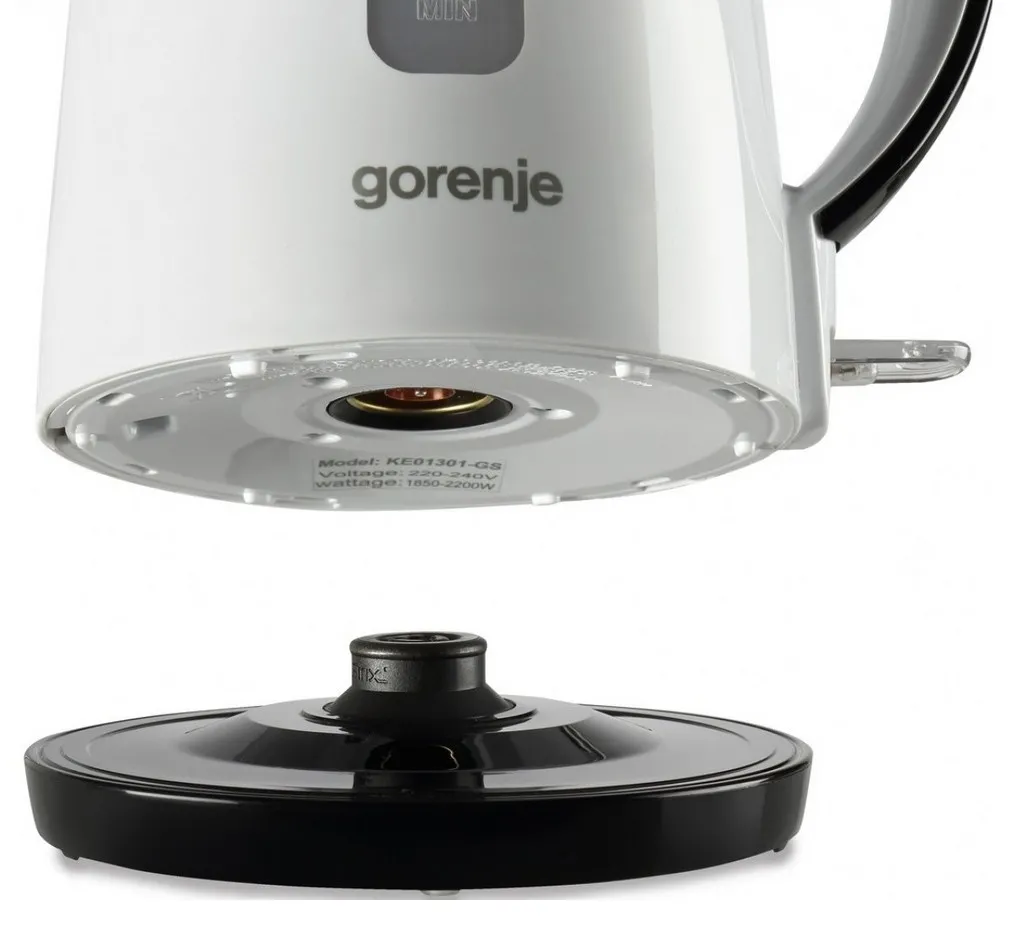 Fierbător electric Gorenje K17PLBW, Alb