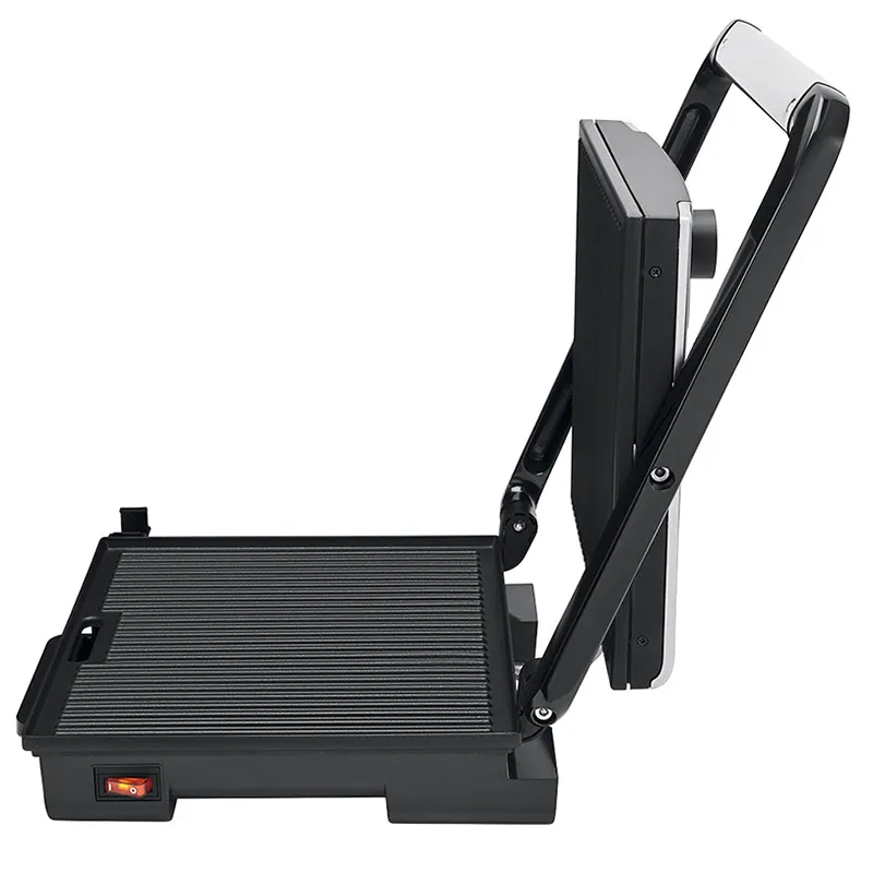 Grătar electric Polaris PGP 1502, 2000W, Oțel Inoxidabil Negru