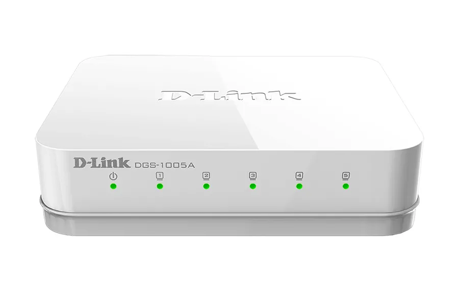 Switch de rețea D-Link DGS-1005A/D, 5x 10/100/1000 Mbps