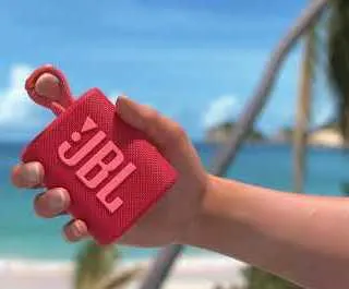 Boxă portabilă JBL GO 3, Roșu