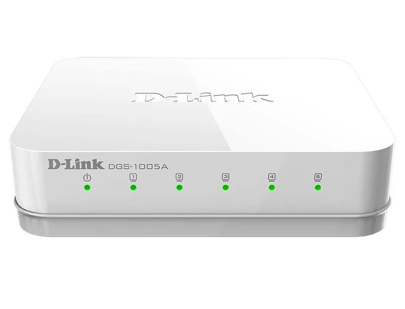 Switch de rețea D-Link DGS-1005A/D, 5x 10/100/1000 Mbps