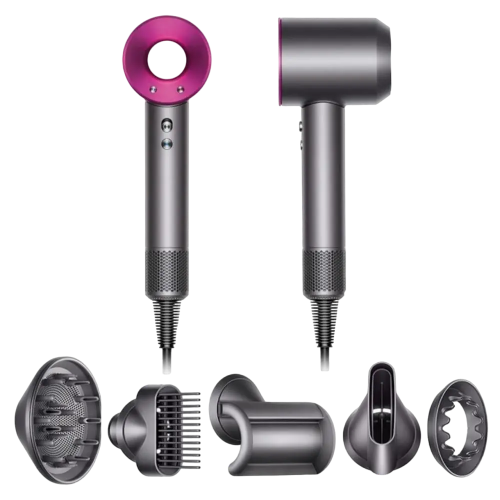 Uscător de păr Dyson HD07, 1600W, Fucsie