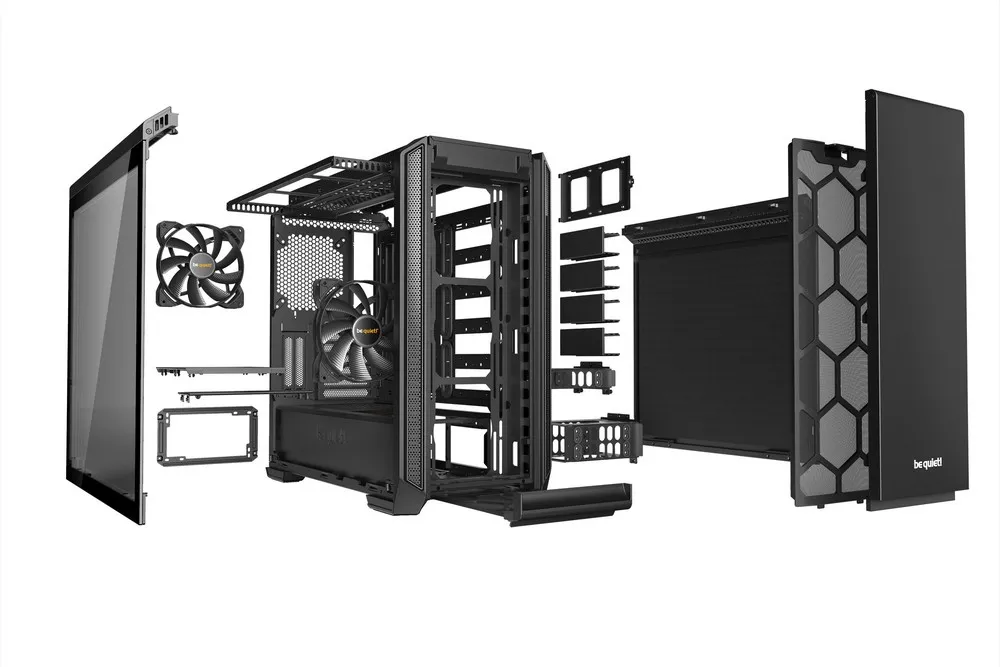 Carcasă PC be quiet! Silent Base 601 Window, Midi-Tower, ATX PS2 , Negru