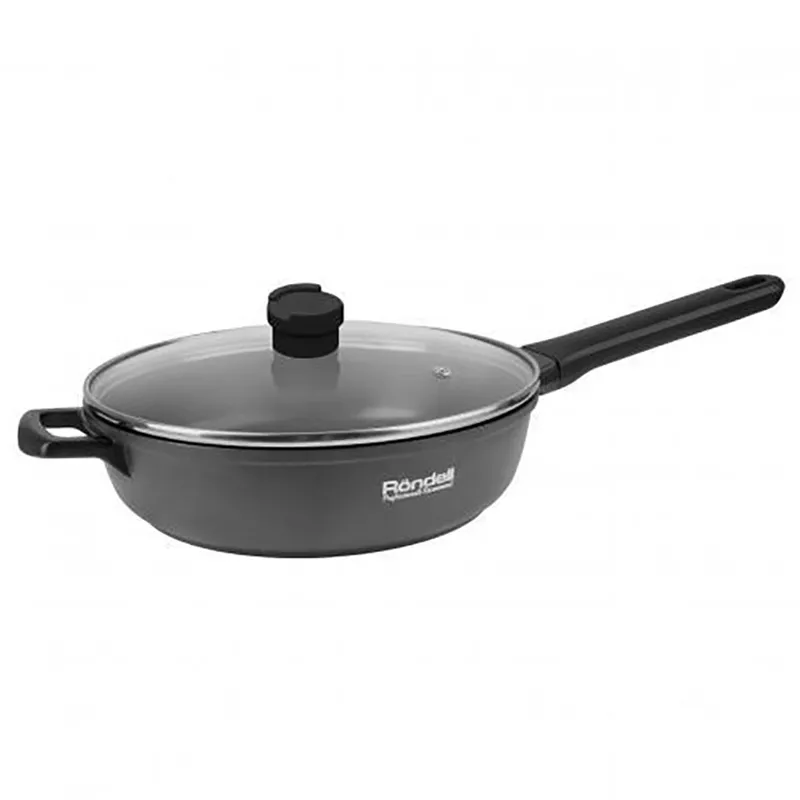 Cratița Rondell RDA-1453, 28cm, Negru