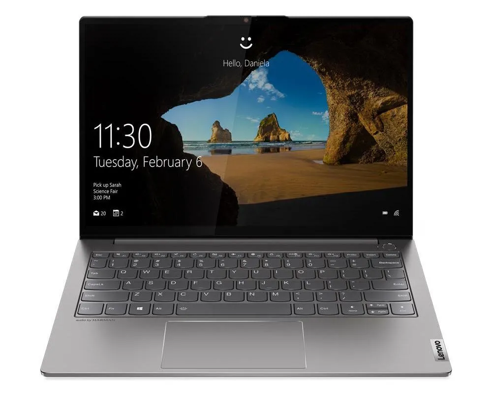 Laptop Business 13,3" Lenovo ThinkBook 13s G2 ITL, Mineral Grey, Intel Core i7-1165G7, 16GB/1024GB, Windows 10 Pro 64-bit