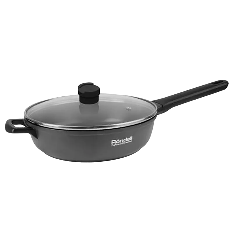 Cratița Rondell RDA-1453, 28cm, Negru