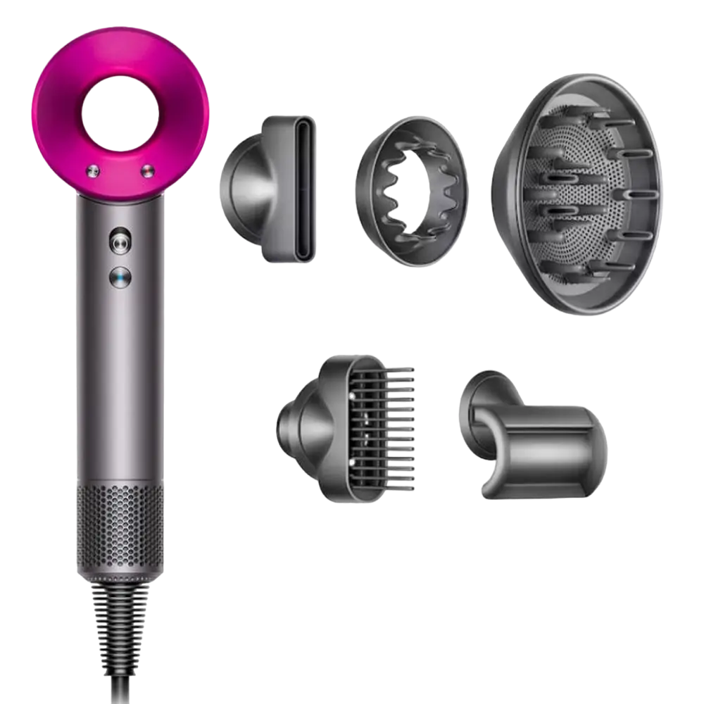 Uscător de păr Dyson HD07, 1600W, Fucsie
