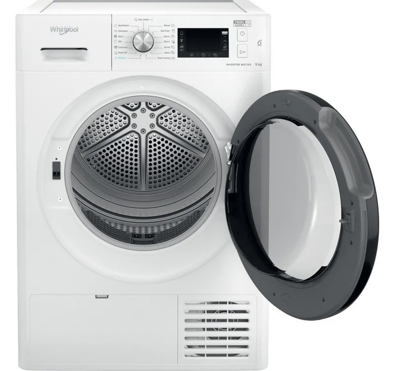 Uscător de rufe Whirlpool FFT M22 9X2B EE, 9, Alb