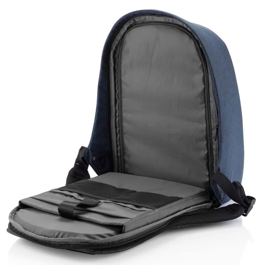 Rucsac pentru Laptop Bobby PRO, 15.6", Piele artificială, Albastru închis